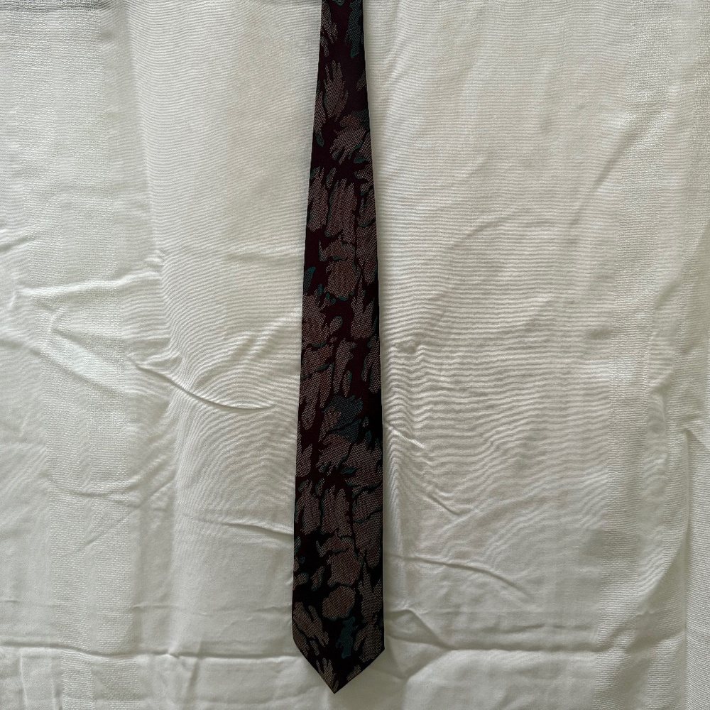Vintage Giorgio Armani Floral Tie